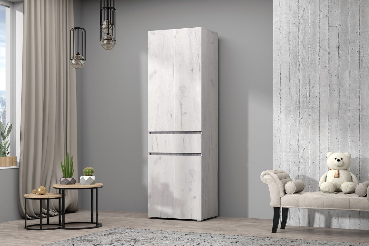 Модульная система Лиана (Дуб Крафт белый/Артвуд темный) | фото 2