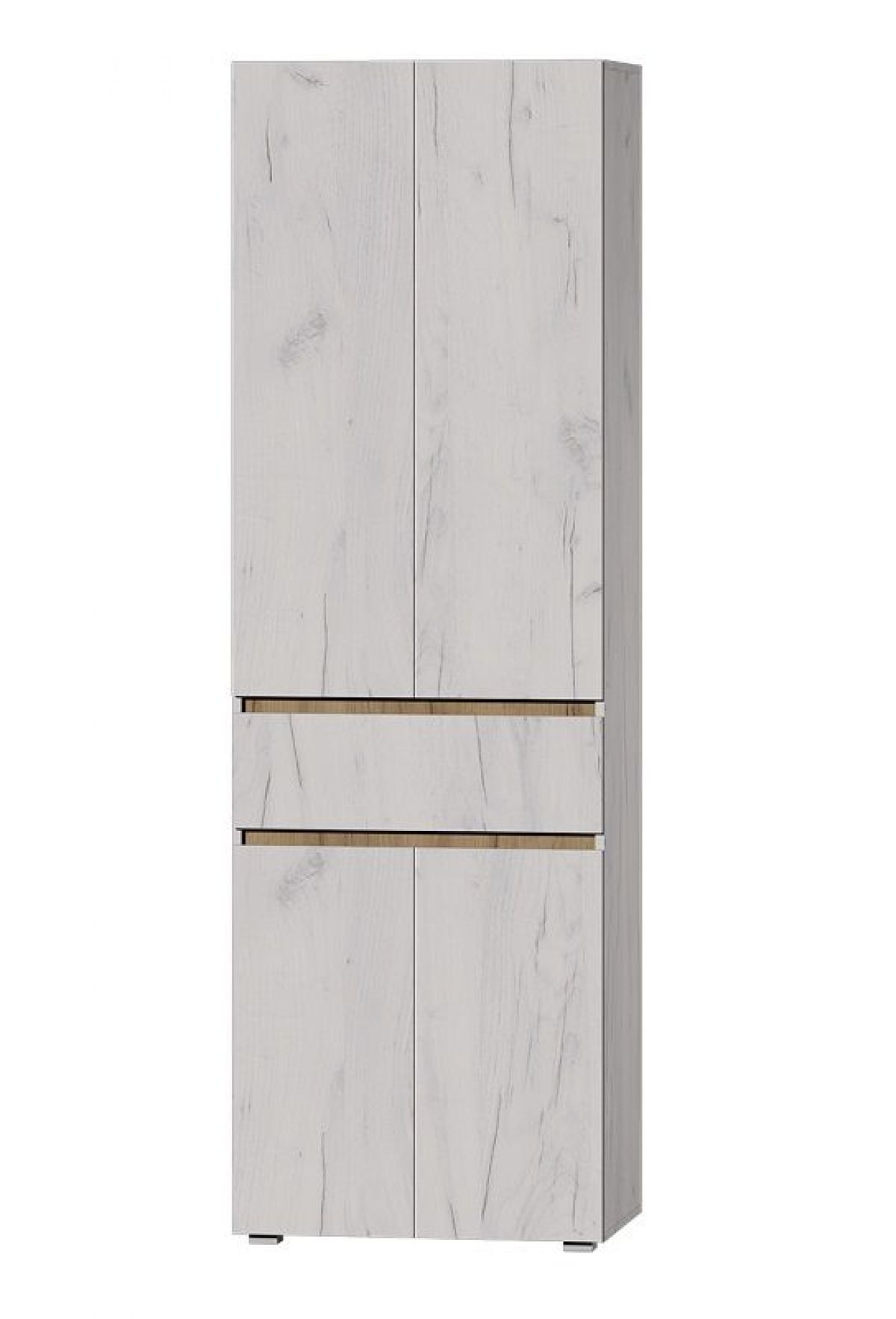 Модульная система Лиана (Дуб Крафт Белый/Дуб Крафт Золотой) | фото 5