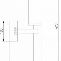 Бра Eurosvet Stark 50387 LED латунь | фото 6