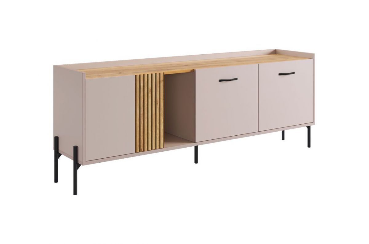 ДОМИНИКА Гостиная (модульная) кашемир/дуб крафт золотой | фото 8