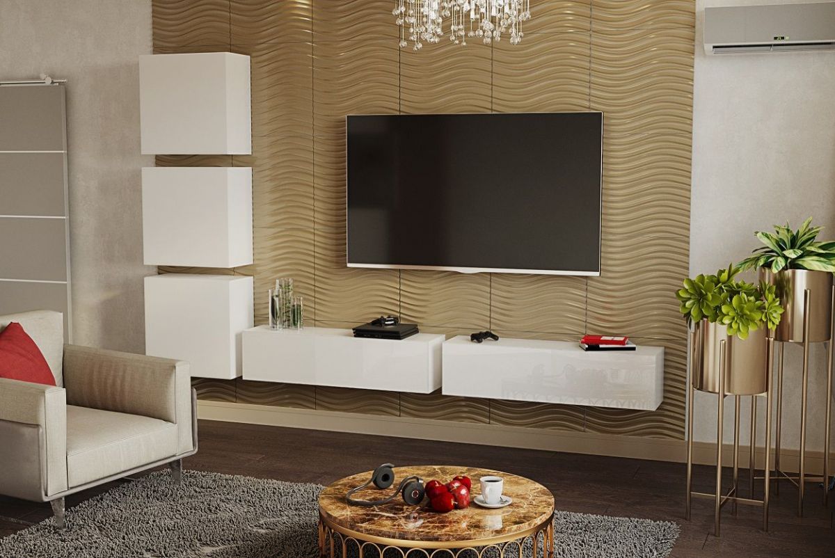 ЛИНДА Гостиная (Белый/Белый) | фото 3