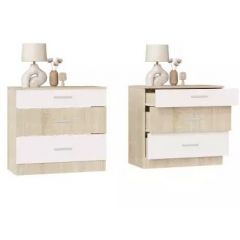 БАРИ Спальня (Дуб Сонома/Белый) модульная | фото 4