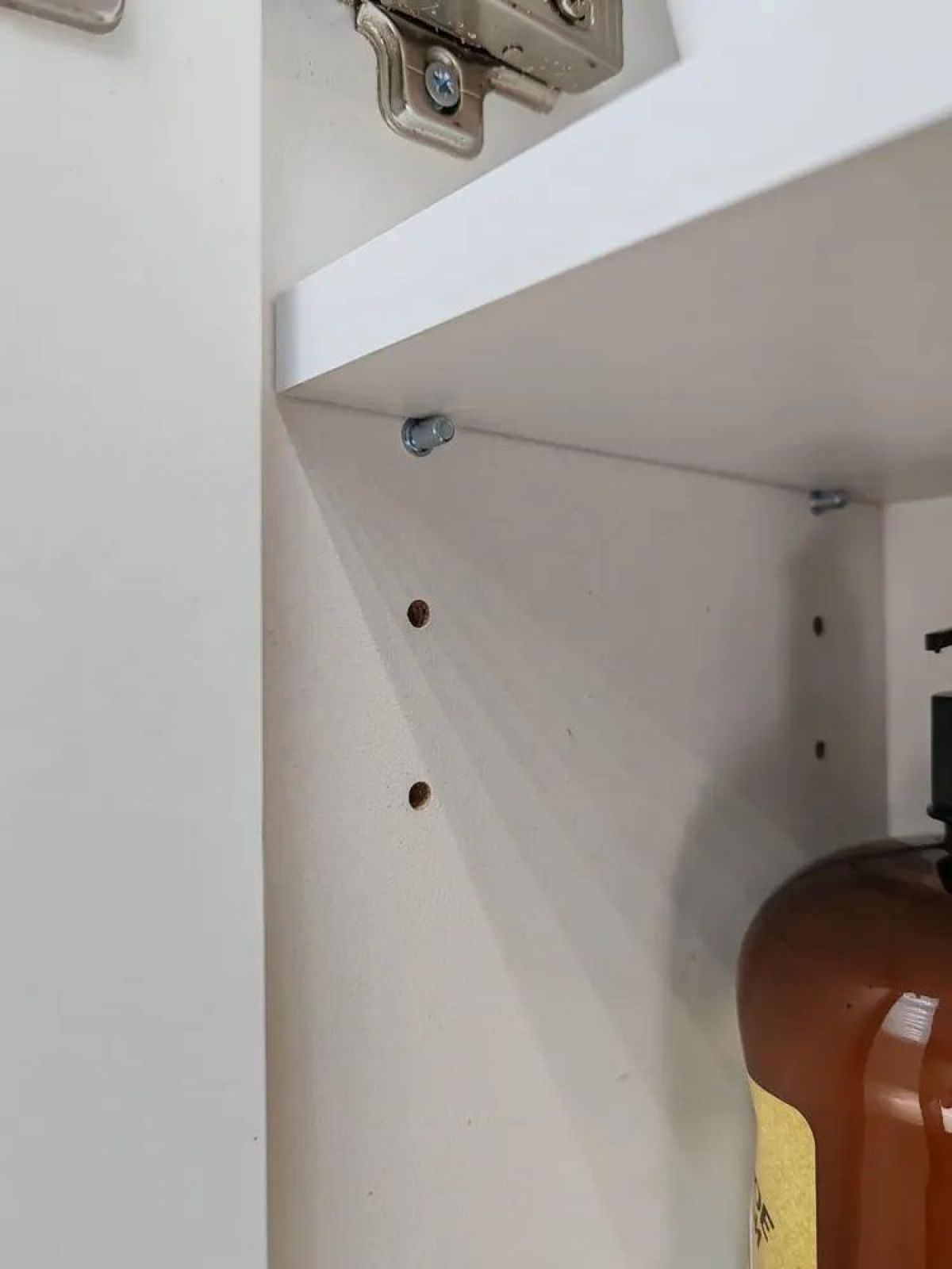 Шкаф навесной для ванной MH24-MA 450х960 (Белый-М 10.1.1) Белый глянец | фото 7