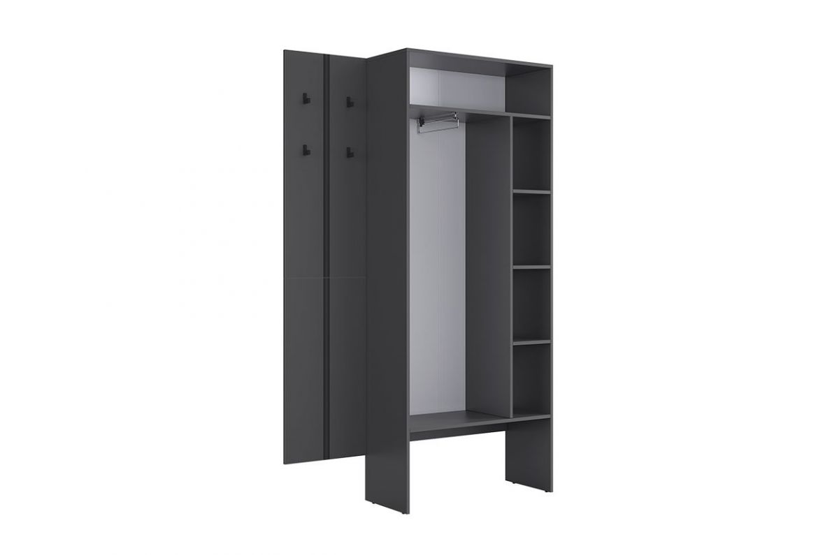 МЕРСИ Прихожая (модульная) графит | фото 7