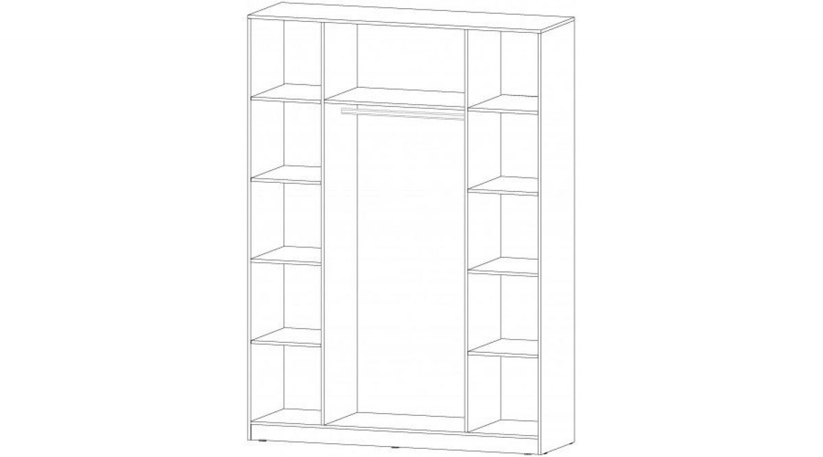 ЭЛЕГАНТ Спальный гарнитур (модульный) графит | фото 6