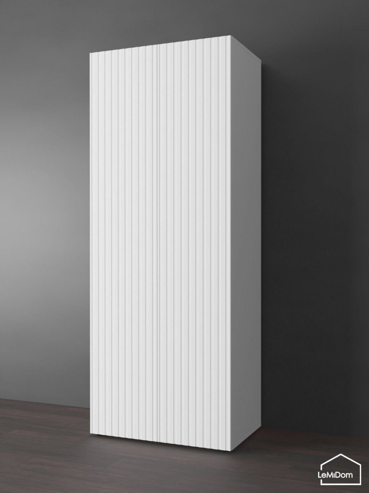 Шкаф Linnea MHR-2PO 2050х800х510 (Белый-М 11.1.2) | фото 5