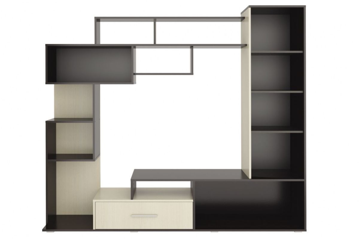 Стенка Диско (СТЛ.150.01) Дуб феррара/Дуб кремона | фото 3