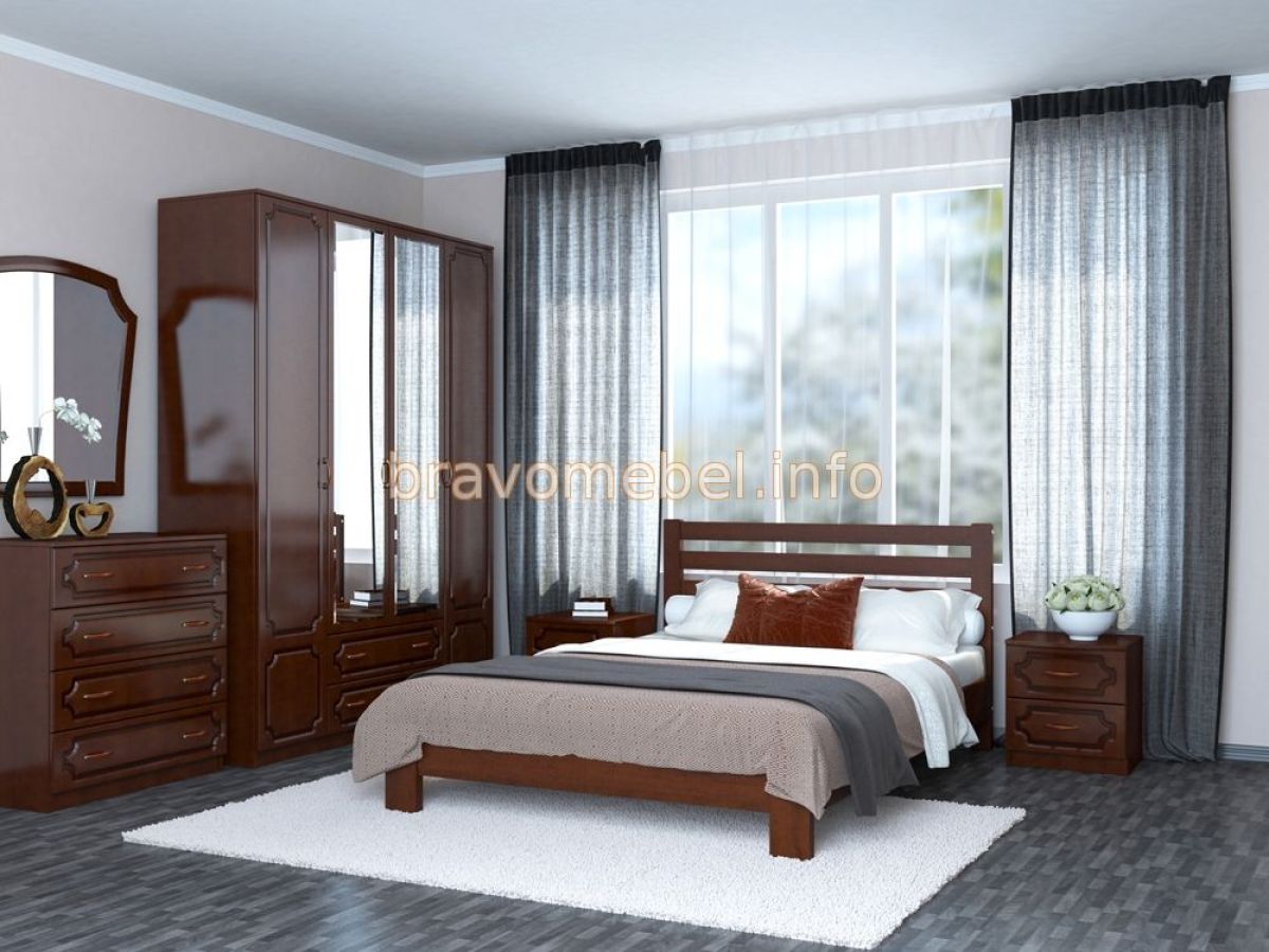 ВЕРОНИКА Кровать из массива 900 | фото 3