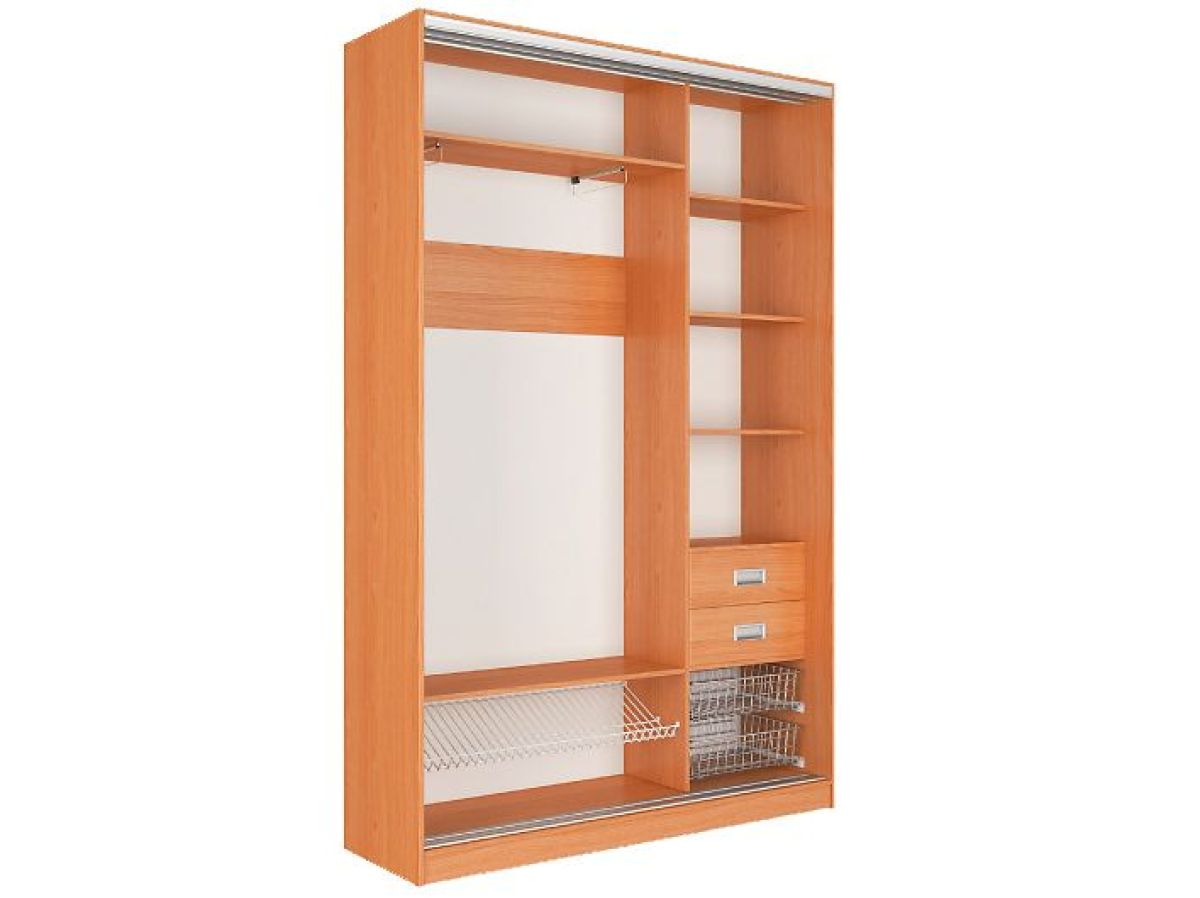 Шкаф-купе Джонни 1500 вариант 7 (Тройной ЛДСП/Тройной ЛДСП) | фото 2