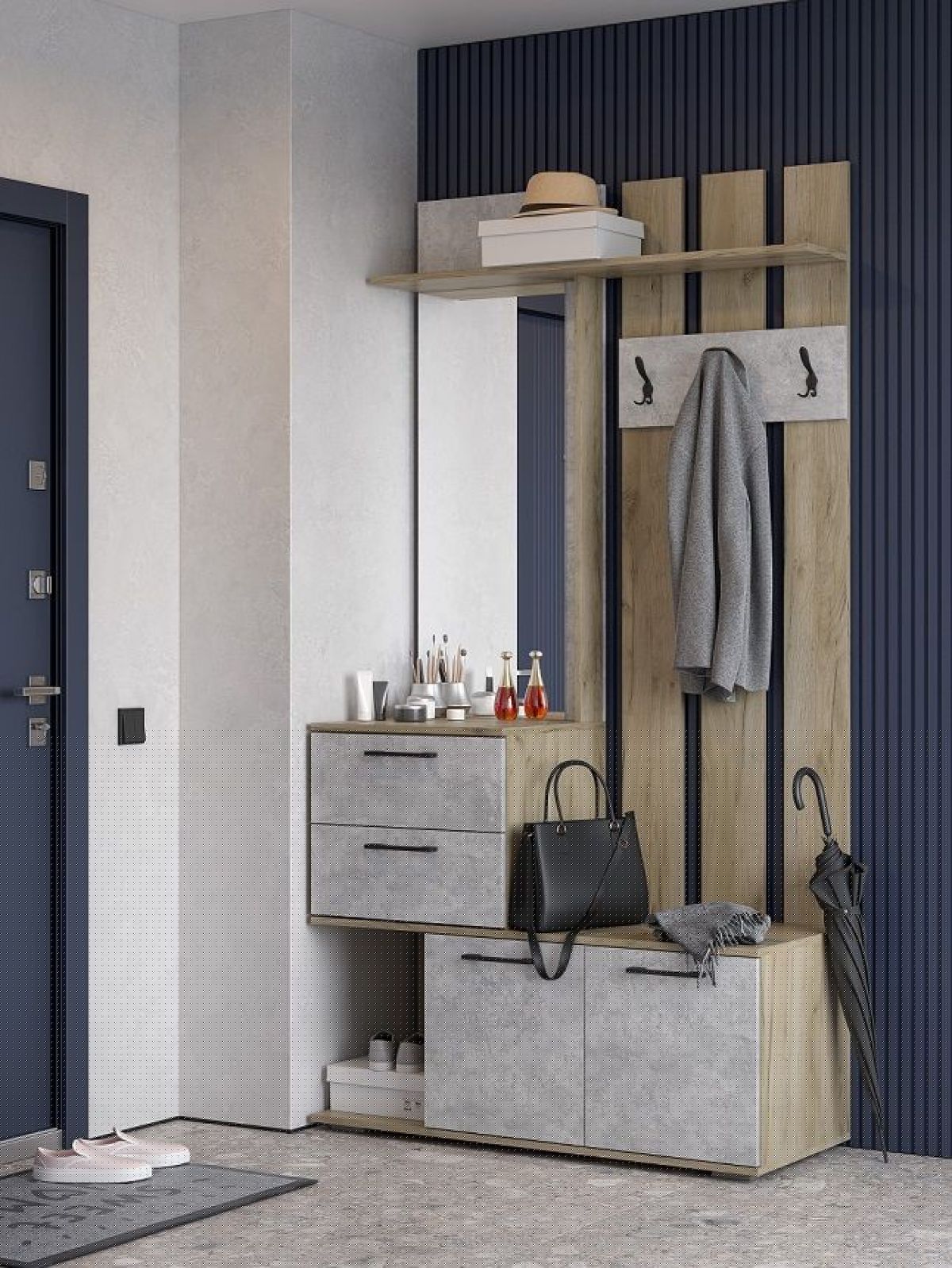 Бостон Прихожая (модульная) | фото 2