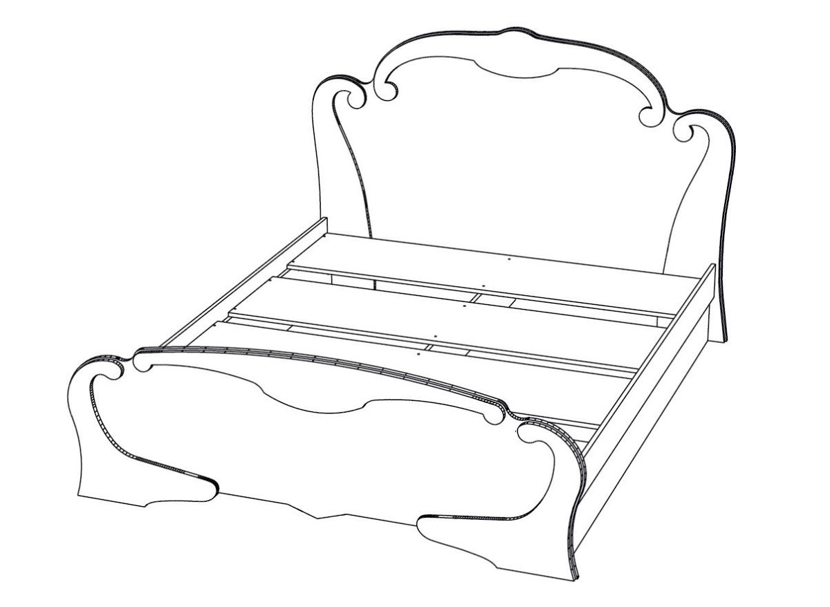 МАРИЯ Спальный гарнитур (модульная) Белый глянец холодный/белый | фото 5