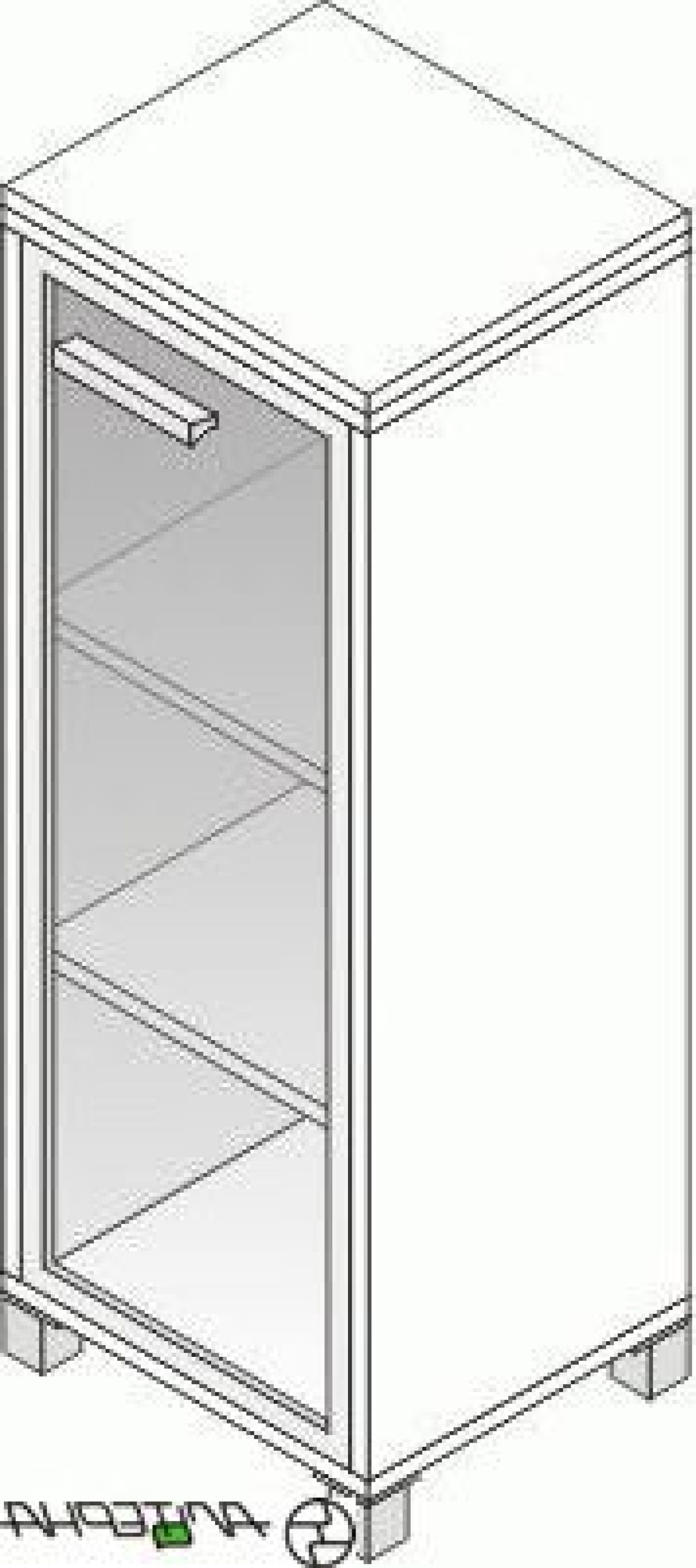 Шкаф для документов "Лауреат" (правый/левый) Л.Ш-3С | фото 2