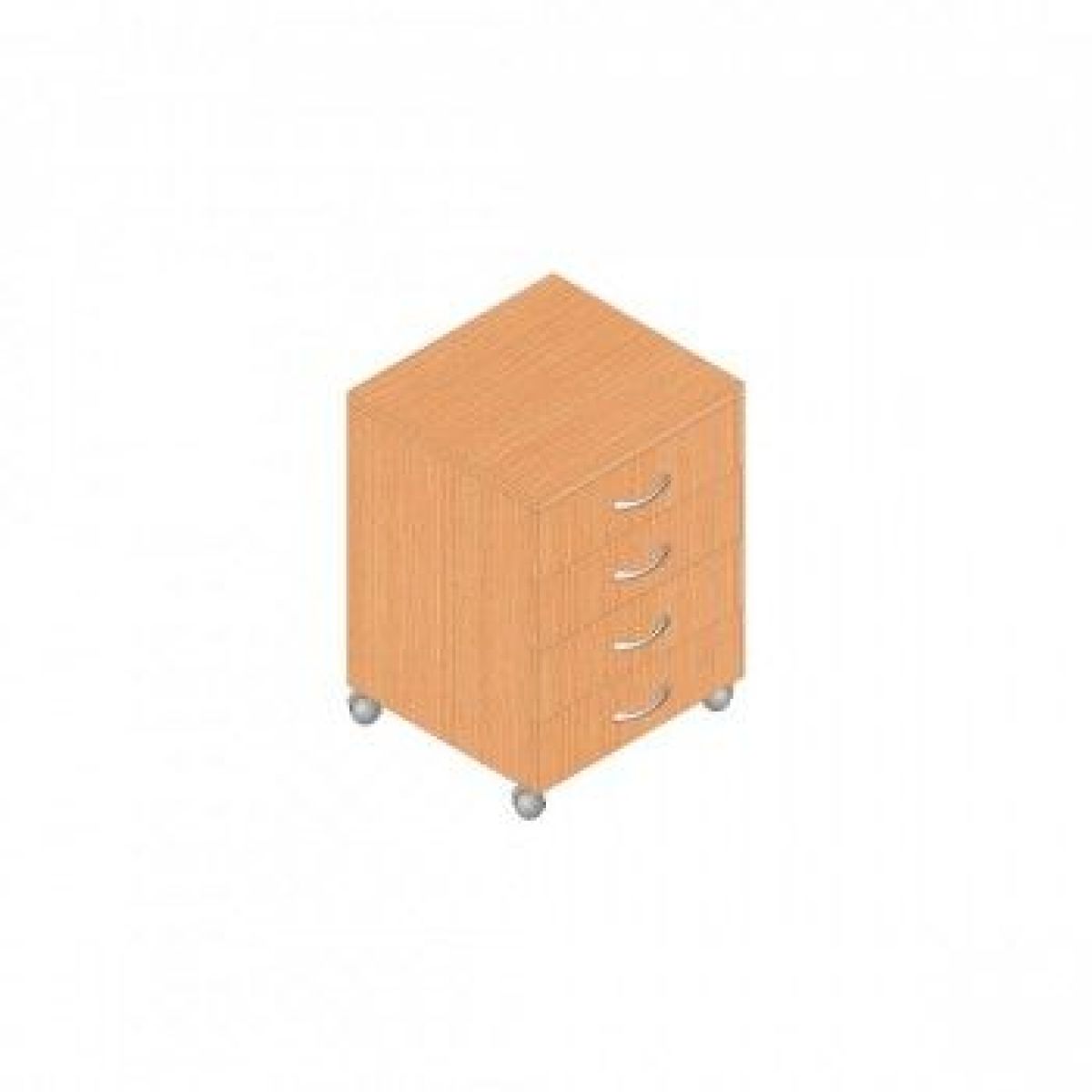 Тумба подкатная "Референт" Р.Т-4+зЦ | фото 2