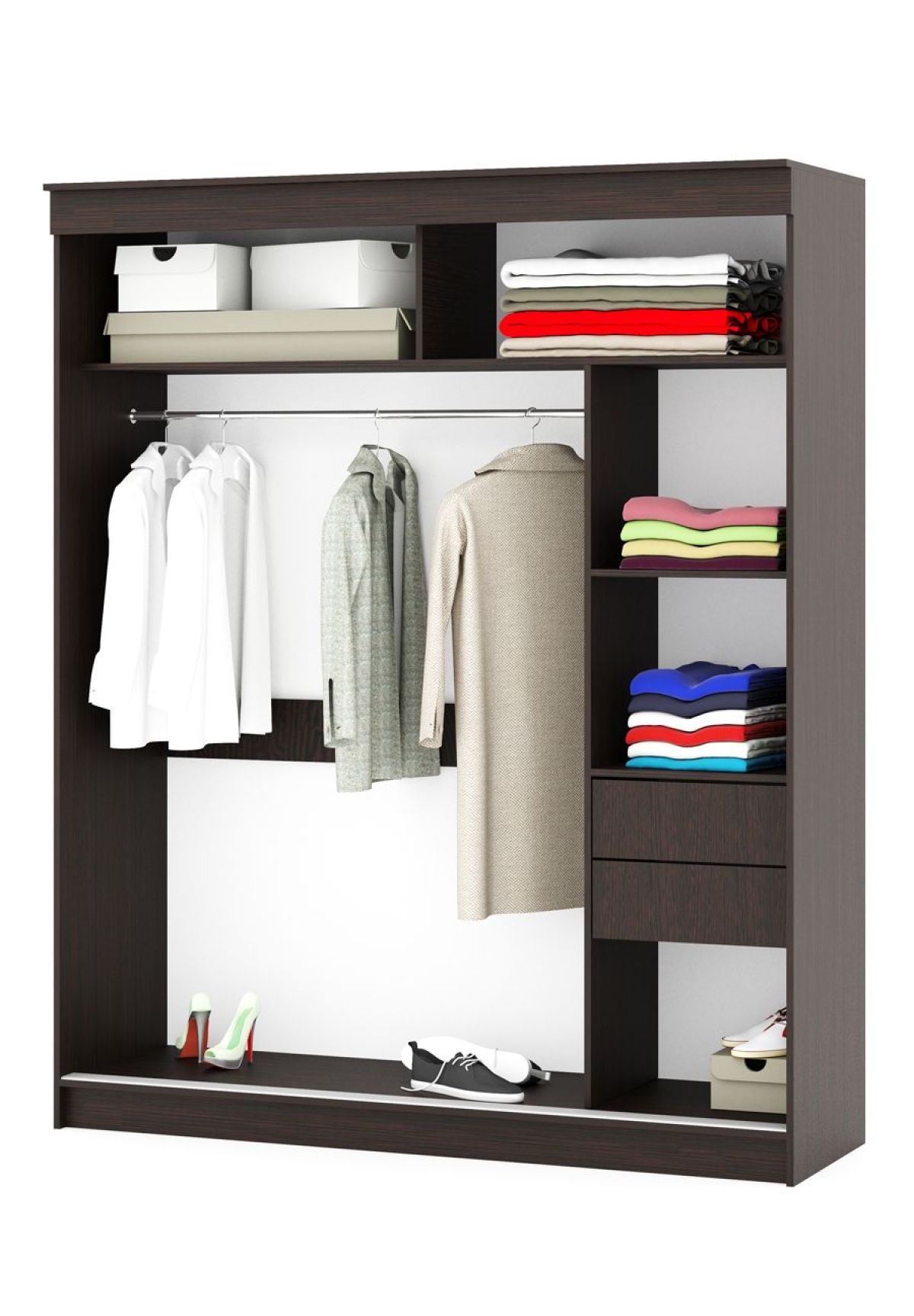 Шкаф-купе Орион 1.8 серия Альянс (Венге) | фото 2