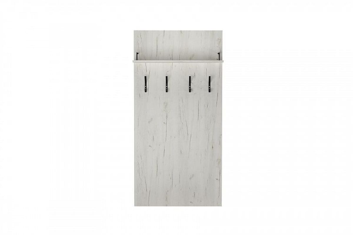 ИТАЛИЯ Вешалка В-800/Обувница О-800 (дуб крафт белый) | фото 2