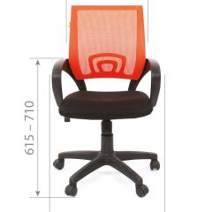 Кресло для оператора CHAIRMAN 696 black (ткань TW-11/сетка TW-01) | фото 4