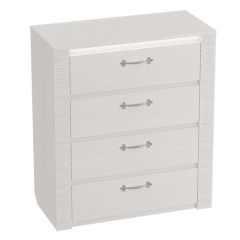 ЭЛАНА Спальный гарнитур (модульная) Бодега белая | фото 4