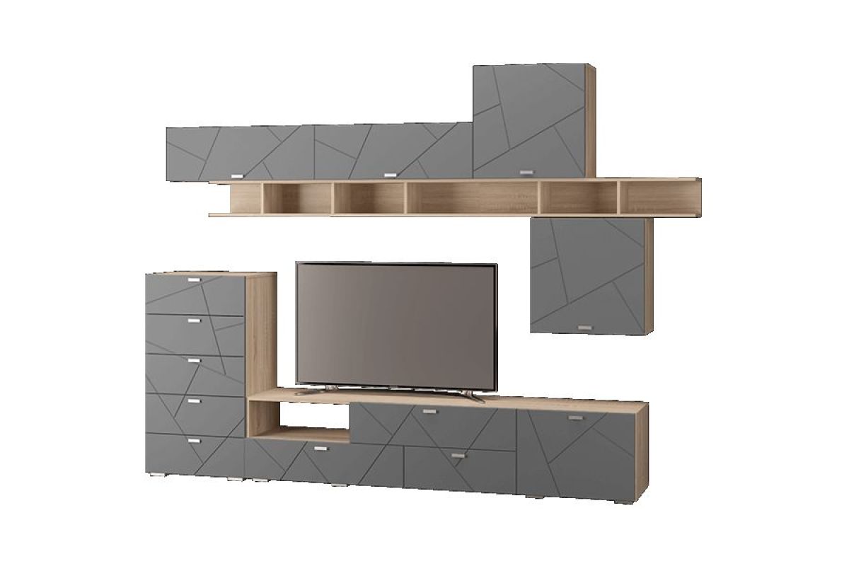 Гостиная Скайлайн (Дуб сонома/графит) | фото 4