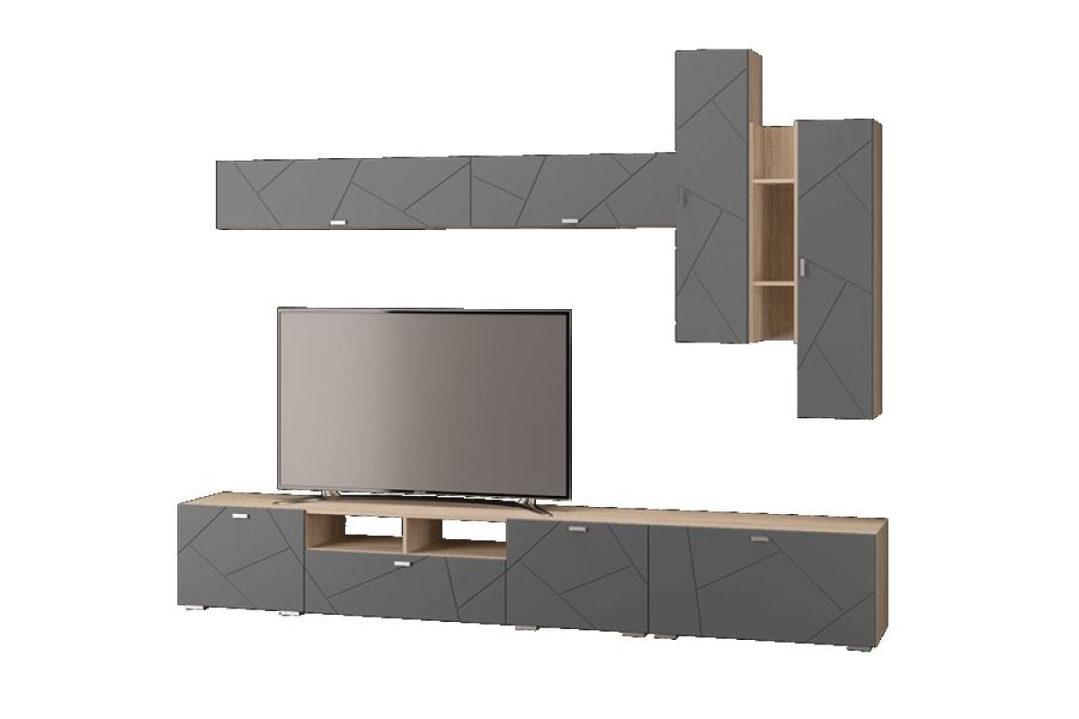 Гостиная Скайлайн (Дуб сонома/графит) | фото 5