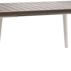 Стол Гармония раздвижной (Harmony Extendable) белый-капучино | фото 5