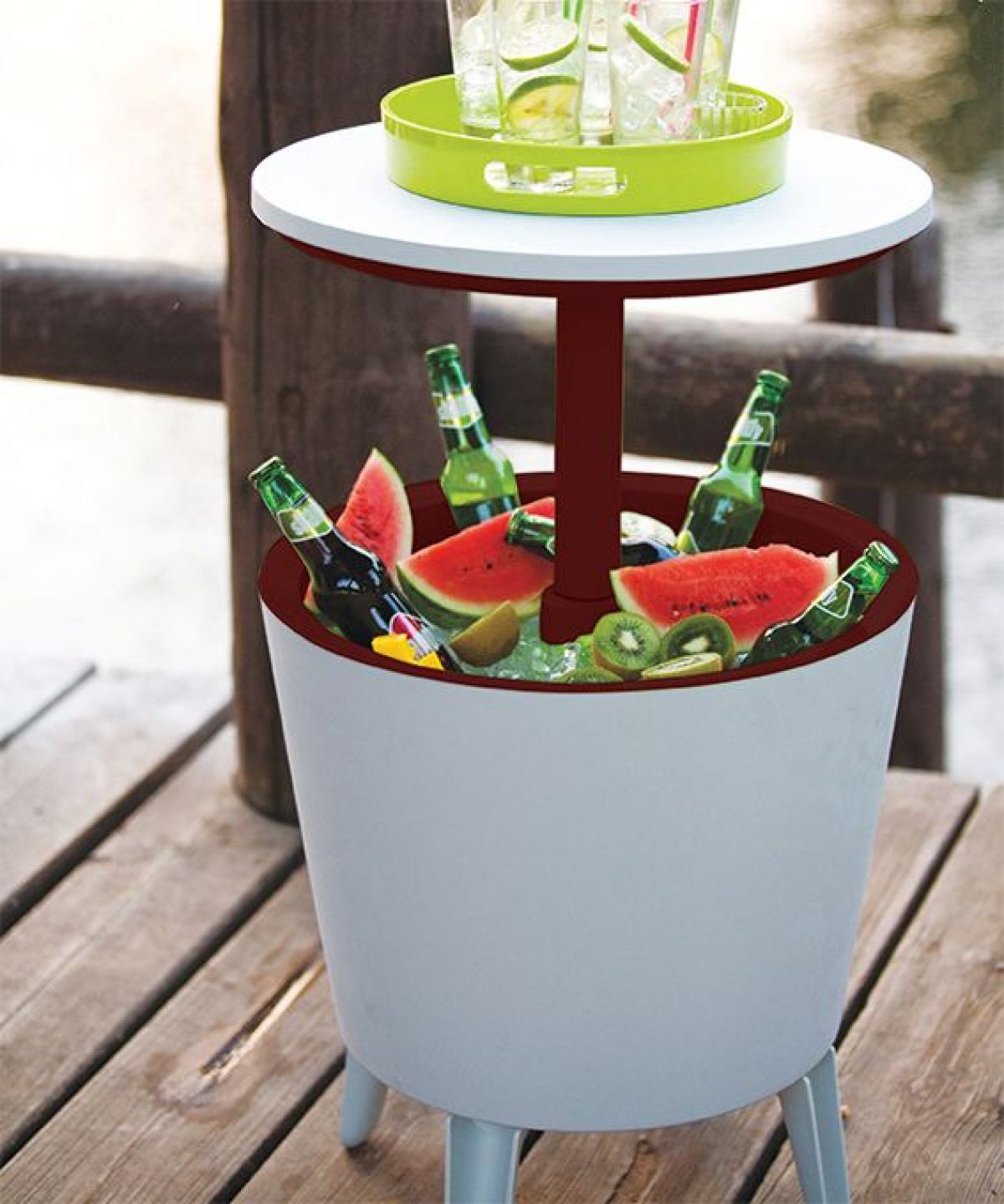 Столик-холодильник COOL BAR крем-шоколад | фото 2