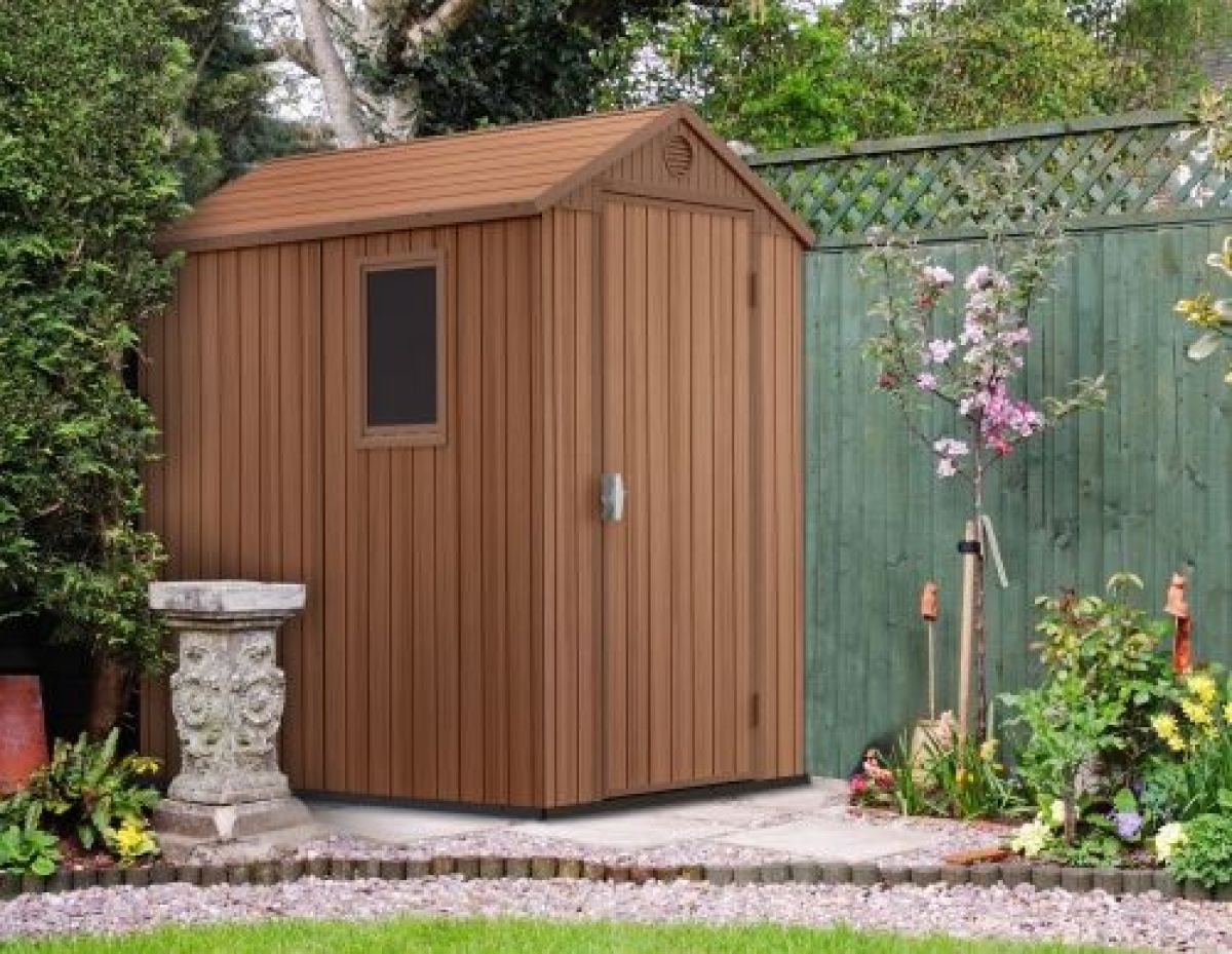 Сарай Дарвин 4х6 (Darwin 4x6) коричневый | фото 4