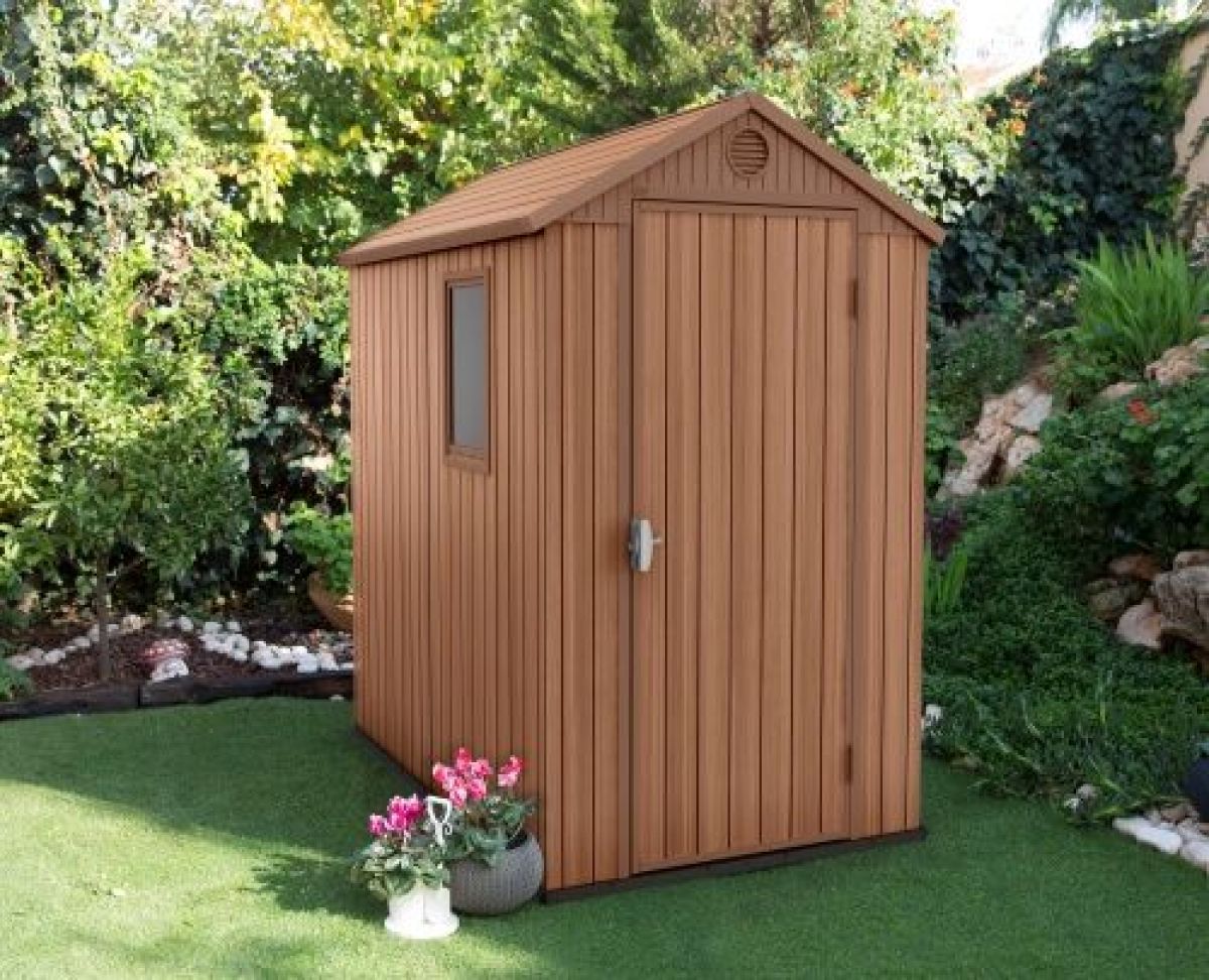 Сарай Дарвин 4х6 (Darwin 4x6) коричневый | фото 7