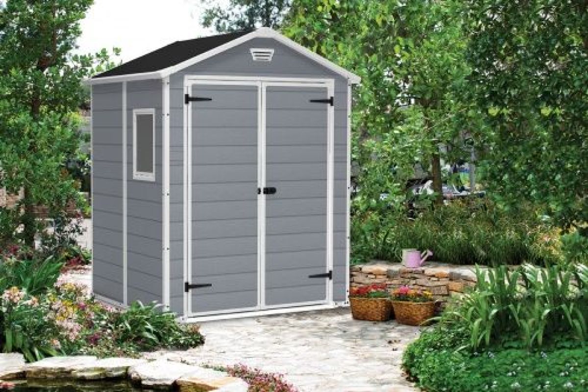 Сарай Манор 6x5DD (Manor 6x5DD) cерый/белый | фото 10