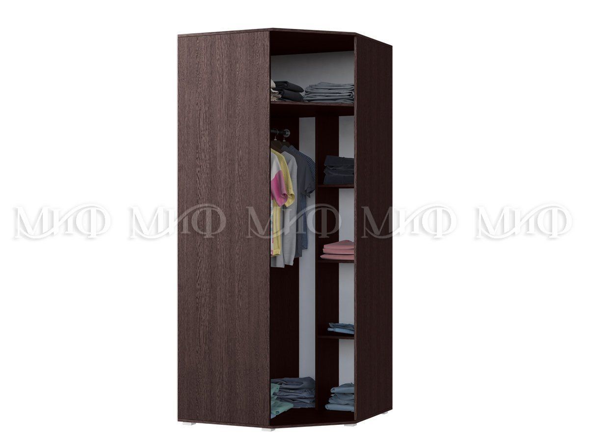 КИМ Шкаф угловой (белый) | фото 5