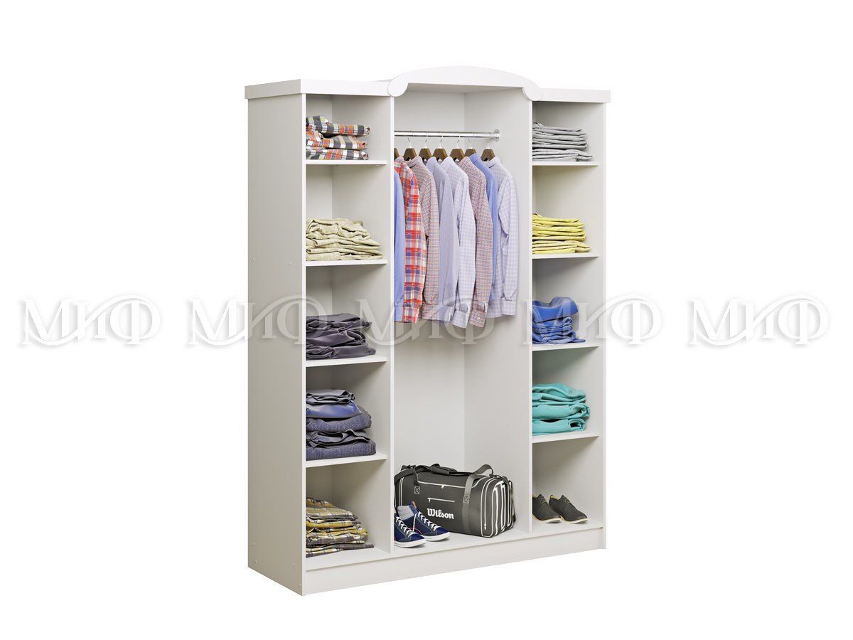 МАРИЯ Шкаф 4-х створчатый (белый) | фото 2