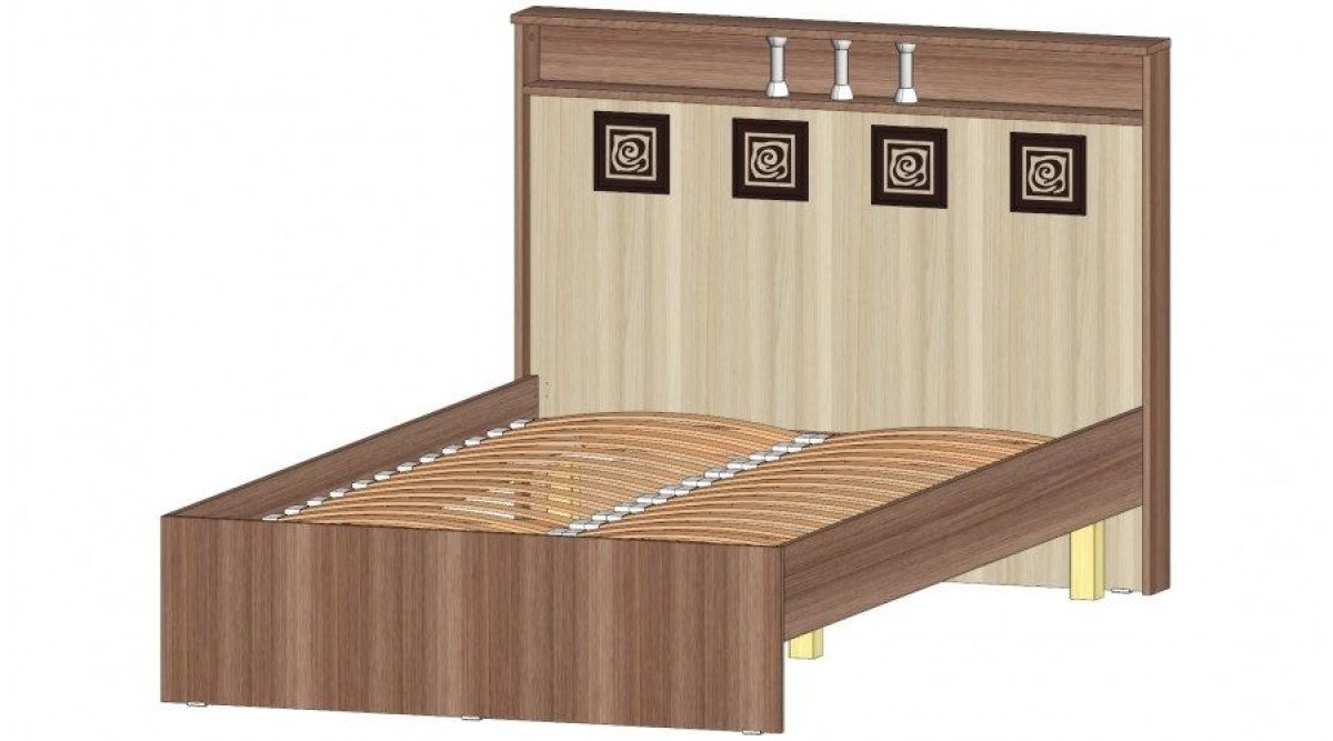 КОСТА-РИКА Спальный гарнитур (модульный) шимо светлый/шимо темный | фото 3