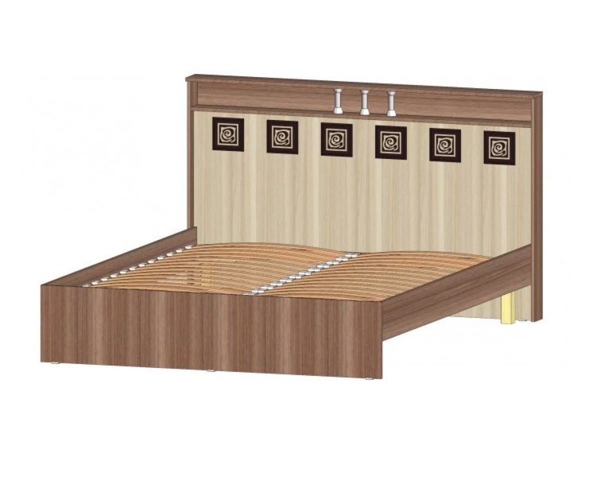 КОСТА-РИКА Спальный гарнитур (модульный) шимо светлый/шимо темный | фото 5