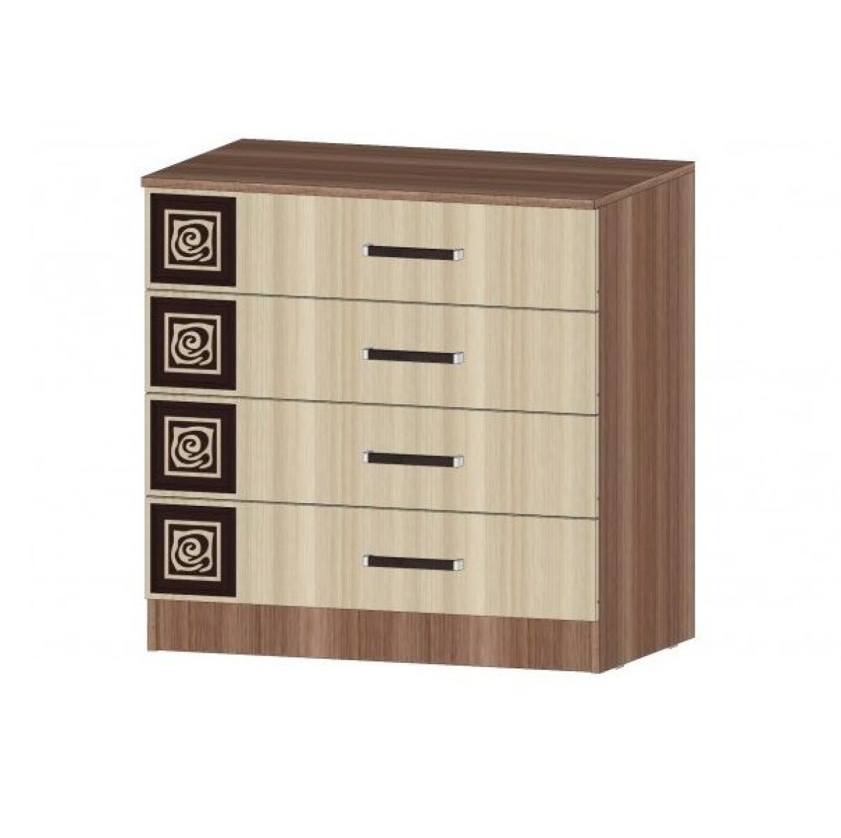 КОСТА-РИКА Спальный гарнитур (модульный) шимо светлый/шимо темный | фото 7